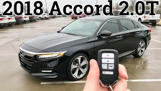 THIS is the Accord turbo you want  Honda Accord Touring 20T 2018 [upl. by Ardle]