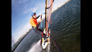 Windsurfen Herkingen 6 Oktober 2023 [upl. by Ullyot]