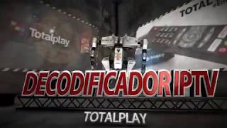 DECODIFICADOR IPTV TOTAL PLAY 250 CANALES [upl. by Eugen]