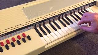 Bontempi BN810 Reed Organ so weird [upl. by Ayikal832]