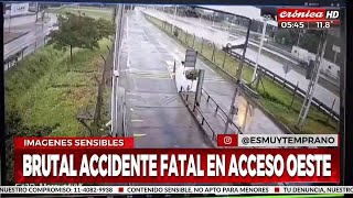 Impresionante accidente en acceso oeste deja tres mujeres muertas [upl. by Mccafferty429]