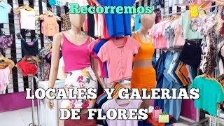 Recorrido por locales y galerias de Flores  Av Nazca  Cuenca  Ropa por mayor y menor 🛍🎁 [upl. by Yzeerb]