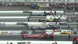 4 wide Top Fuel Drag Race Z Max Dragway Great veiw must see 30000 HP [upl. by Salomie]