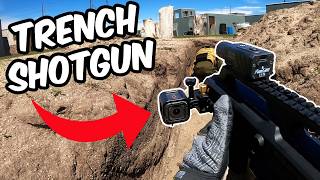 GampG ESG B10 In Action  Trenches and CQB Gameplay [upl. by Anirret]