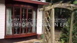 Super leuk chalet op eigen grond op Remboe Village in Epe [upl. by Emelun479]