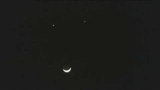 Venus Jupiter Conjunction  Manila smiling moon [upl. by Graf]