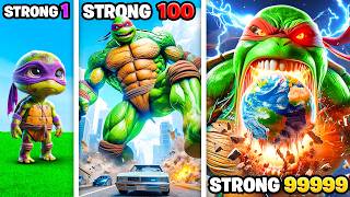 Weakest To STRONGEST NINJA TURTLE In GTA 5 [upl. by Cedric]