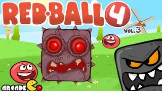 Red Ball 4 Volume 3 Complete Walkthrough 1  15 [upl. by Gregory809]