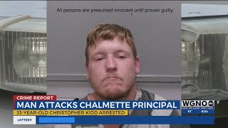 Attack on Chalmette High School principal leaves him ‘severely injured’ needing surgery [upl. by Pooi]