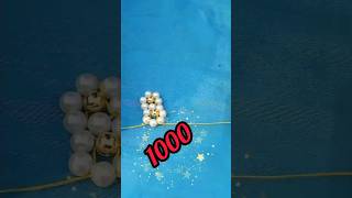 নতুন ধরনের Necklace বানালাম Diy Necklace trending youtubeshorts diy shorts [upl. by Annoya942]