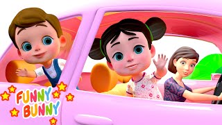 Car Songs  Funny Bunny  Kids Songs amp Nursery Rhymes Compilation [upl. by Aronow]