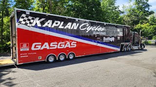 EXCLUSIVE 1st FULL TOUR OF KAPLAN CYCLES EVENT TRANSPORTER [upl. by Anertal]