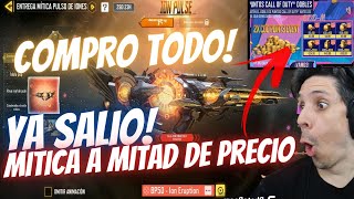 YA SALIO MITICA A MITAD DE PRECIO DOBLE COD POINTS COMPRO TODO  COD Mobile [upl. by Bik96]