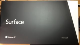 【WindowsRT】Surface RT 32GB レビュー Part1 [upl. by Elmira]