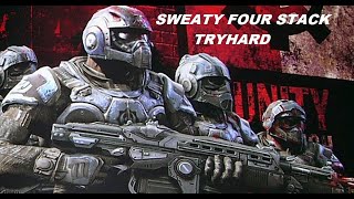 Gears 5  Sweaty Four Stack Tryhard [upl. by Akiwak]