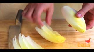 Knife Skills How To Prepare An Endive [upl. by Ciapha]