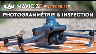 DJI MAVIC 3E RTK  PHOTOGRAMMÉTRIE PAR DRONE et INSPECTION [upl. by Agni]