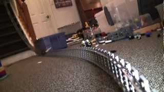 Sideways LEGO Roller Coaster [upl. by Zizaludba503]