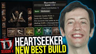 Diablo 4  Heartseeker Guide New Best Rogue Build [upl. by Mord]