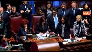 QUIRINALE 2015 TERZO SCRUTINIO FUMATA NERA LESITO 30 Gennaio 2015 [upl. by Ikram]