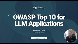 AI Hacking 🔥 OWASP Top 10 Vulnerabilities in LLM Applications [upl. by Akerehs]