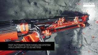 Sandvik DT923i automated iseries tunneling jumbo  Sandvik Mining and Rock Solutions [upl. by Annavaj]