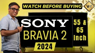 Sony Bravia 2 TV  Sony Bravia 2 vs 75L  Best TV 2024 [upl. by Nottirb]