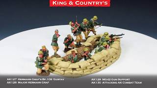 King amp Countrys Toy Soldiers  Fighting Afrika Korps [upl. by Ataynik]