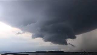 Video captures rotating storm in east Alabama [upl. by Burrell]