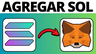 Cómo agregar la red Solana a MetaMask [upl. by Aititil]