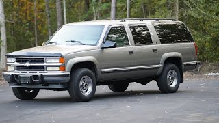 DAVIS AUTOSPORTS  1999 DIESEL SUBURBAN LT  NICEST YOU WILL EVER FIND [upl. by Latyrc]