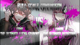 Kyoko Kirigiri Vs Comp Makoto Naegi Naegiri 100 Sub Special Edit [upl. by Leaffar]