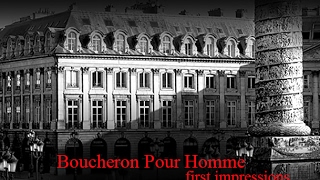 BOUCHERON POUR HOMME  First Impressions [upl. by Adnylam]