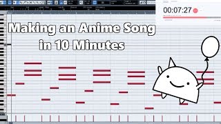 Attempting to Make a Sad Anime Theme in 10 Minutes  Shady Cicada [upl. by Aneehsor]