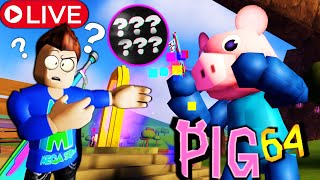 🔴 Roblox Piggy  Solving PIG 64 Mysteries LIVE Part 2 [upl. by Broddy805]