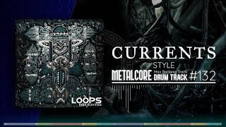 Metalcore Drum Track  Currents Style  175 bpm [upl. by Airehs]