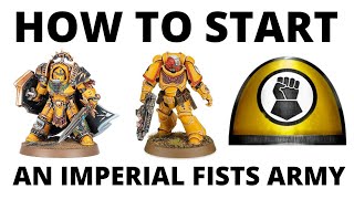 How to Start an Imperial Fists Army in Warhammer 40K 10th Edition  ft Lets Make it 40K [upl. by Devinne251]