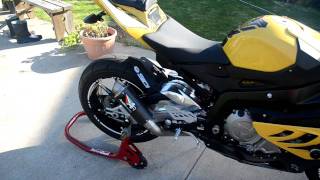 BMW S1000RR MY NEW TOY amp AUSTIN RACING EXHAUST [upl. by Ilrahs828]