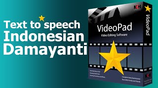 Cara install vocalizer damayanti indonesian to videopad professional [upl. by Adnawot]