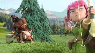 Clash of clans  Commercial on TV [upl. by Scrogan]