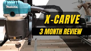 XCarve CNC Review  3 Months with Inventables XCarve CNC [upl. by Ahsauqram]