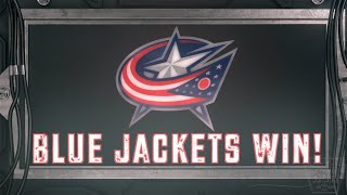 Columbus Blue Jackets 2022 Win Horn [upl. by Shanleigh398]