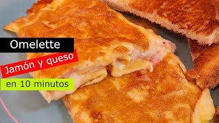 OMELETTE DE JAMÓN Y QUESO [upl. by O'Driscoll98]