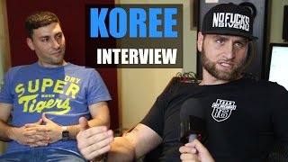 KOREE INTERVIEW UDED TRAINING DAY KOLLEGAH KINGSIZE FARD SNAGA EKO FRESH 257ers BOSSTRAFO [upl. by Yvel]