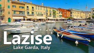 Lazise Lake Garda  Italys First and Oldest Commune 4K 60fps [upl. by Gilbert]