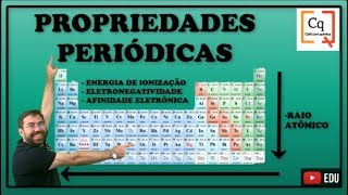 Tabela  Propriedades periódicas [upl. by Onez960]