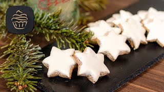 Zimtsterne backen ⭐  Saftig amp Weich  Glutenfrei  Weihnachtsplätzchen Rezept [upl. by Kordula121]