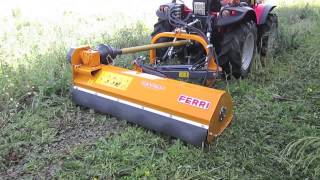 CARRARO 7800f con trincia FERRI ZNE 155 CAVALLIECAVALLI SRL [upl. by Sudnor]