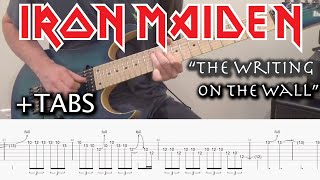 quotThe Writing On The Wallquot Solo  WTABS Iron Maiden [upl. by Murvyn]