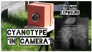 DIY Cyanotype negative camera 15 min build [upl. by Yltneb794]